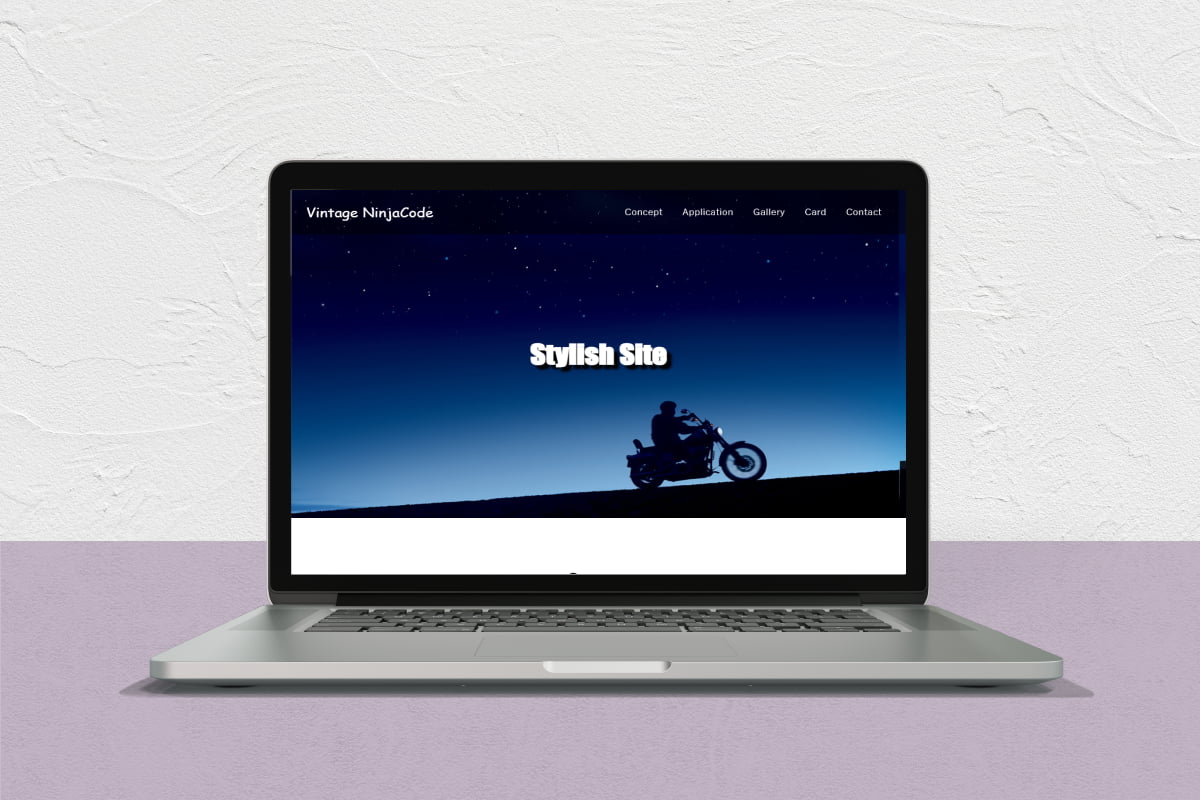 シングルページサイト Stylish Site